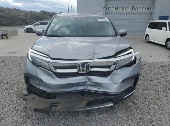 5FNYF6H02NB030473 2022 HONDA PILOT Gray Vista frontal