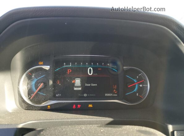 5FNYF6H21NB059710 2022 HONDA PILOT Белый Вид щитка приборов