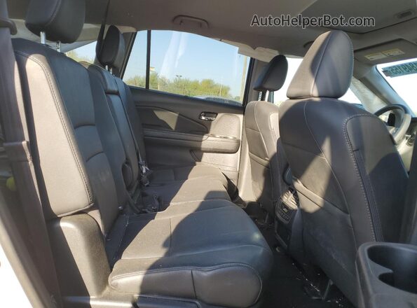 5FNYF6H21NB059710 2022 HONDA PILOT Белый Вид задней части салона