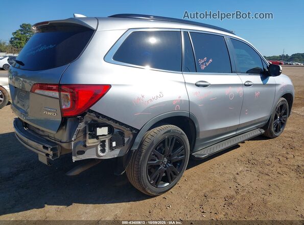 5FNYF6H22MB022146 2021 HONDA PILOT Silver Tył prawy