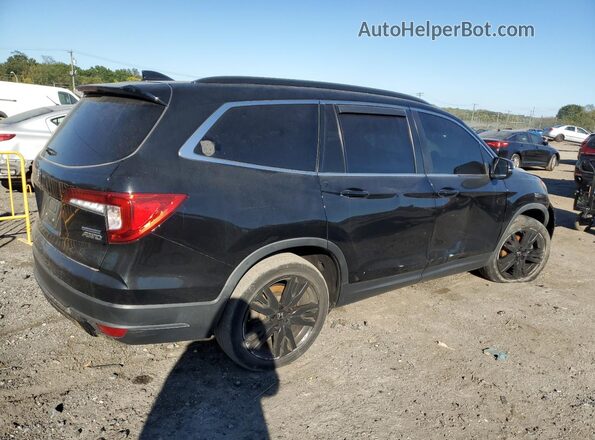 5FNYF6H22MB096747 2021 HONDA PILOT Black Rear right