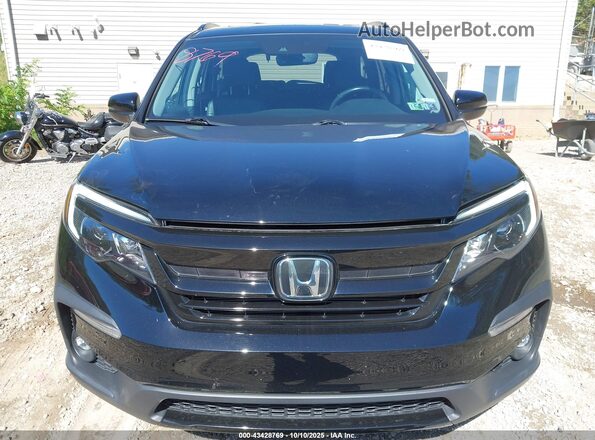 5FNYF6H23MB024245 2021 HONDA PILOT Black Instrument cluster view
