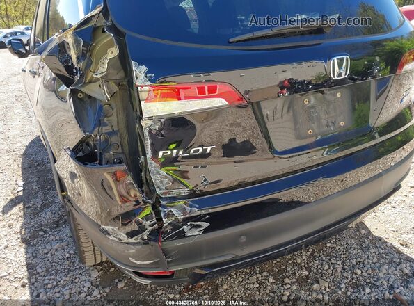 5FNYF6H23MB024245 2021 HONDA PILOT Black Front view