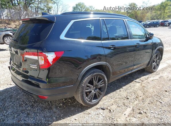 5FNYF6H23MB024245 2021 HONDA PILOT Black Rear right