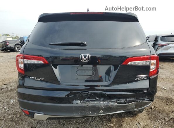 5FNYF6H26MB099327 2021 HONDA PILOT Black Vista trasera