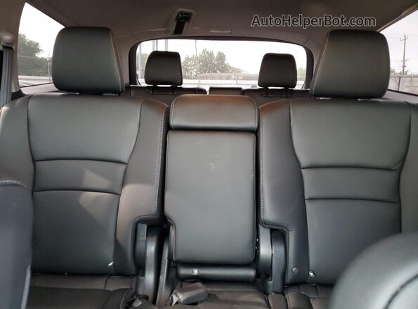 5FNYF6H26MB099327 2021 HONDA PILOT Black Vista de los asientos traseros