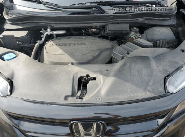 5FNYF6H26MB099327 2021 HONDA PILOT Black Vista del compartimento del motor