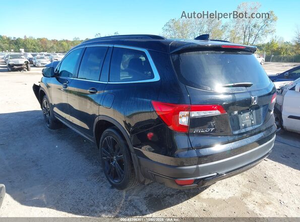5FNYF6H28NB057646 2022 HONDA PILOT Черный Задняя левая четверть
