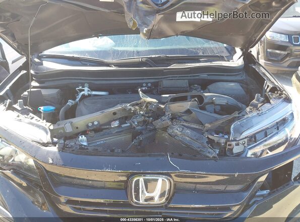 5FNYF6H28NB057646 2022 HONDA PILOT Черный Вид сзади
