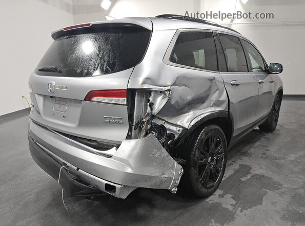 5FNYF6H2XNB073492 2022 HONDA PILOT Серебряный 