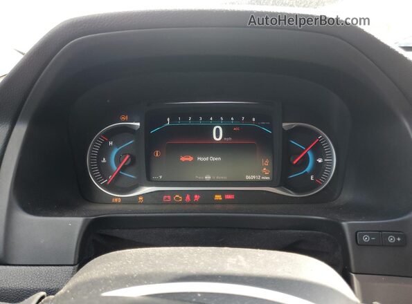 5FNYF6H51LB014242 2020 HONDA PILOT Белый Вид щитка приборов