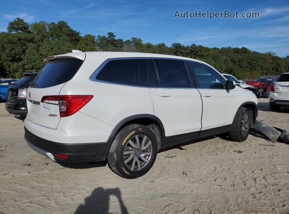 5FNYF6H51LB014242 2020 HONDA PILOT Белый Задняя правая четверть