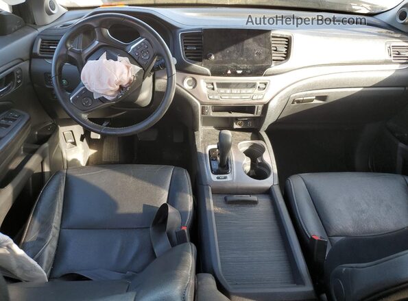 5FNYF6H51LB014242 2020 HONDA PILOT Белый Вид панели приборов