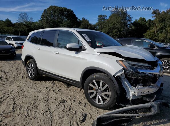 5FNYF6H51LB014242 2020 HONDA PILOT Белый Передняя правая четверть