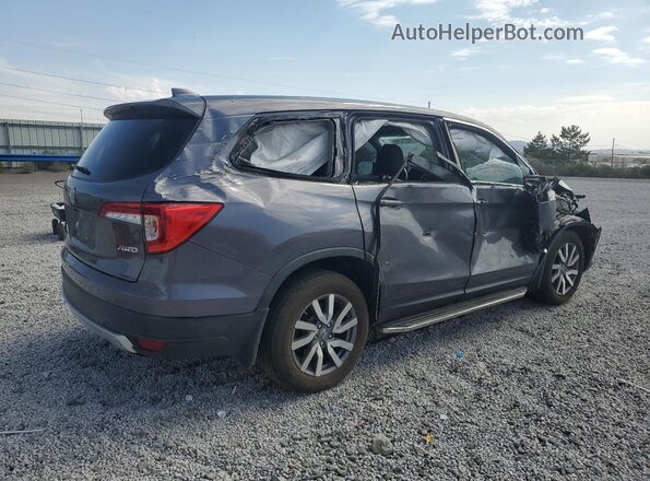 5FNYF6H52LB062932 2020 HONDA PILOT Gray Rear right