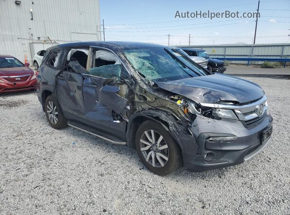 5FNYF6H52LB062932 2020 HONDA PILOT Gray Front right