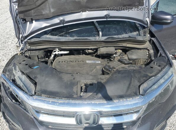 5FNYF6H52LB062932 2020 HONDA PILOT Gray Engine compartment view