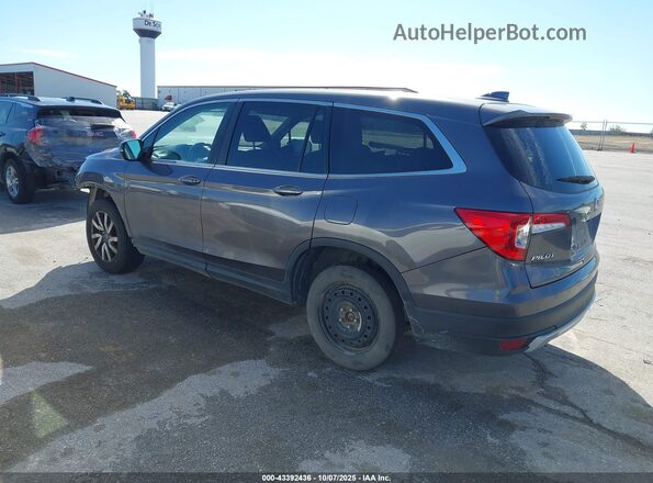 5FNYF6H52MB100421 2021 HONDA PILOT Gray Задня ліва чверть