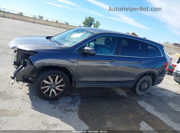 5FNYF6H52MB100421 2021 HONDA PILOT Gray 