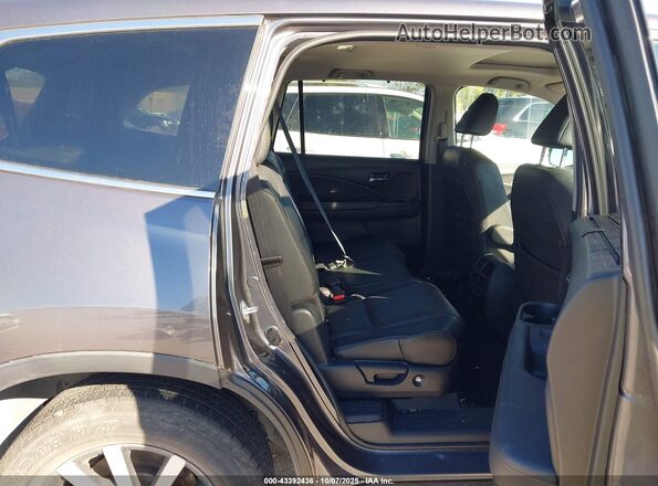 5FNYF6H52MB100421 2021 HONDA PILOT Gray Вид наклейки з VIN-кодом