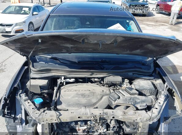 5FNYF6H52MB100421 2021 HONDA PILOT Gray Вид ззаду
