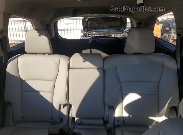 5FNYF6H55LB029374 2020 HONDA PILOT Silver Rear seats view