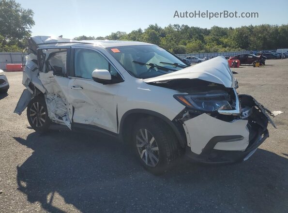 5FNYF6H57LB027108 2020 HONDA PILOT White Передня права чверть