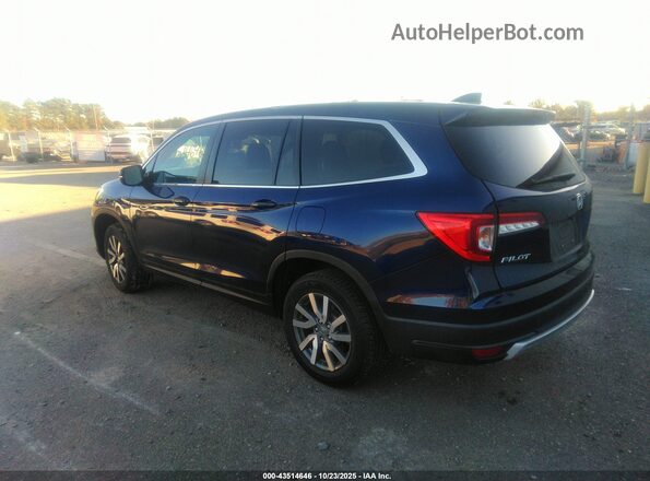 5FNYF6H57LB037654 2020 HONDA PILOT Dark Blue Tył lewy