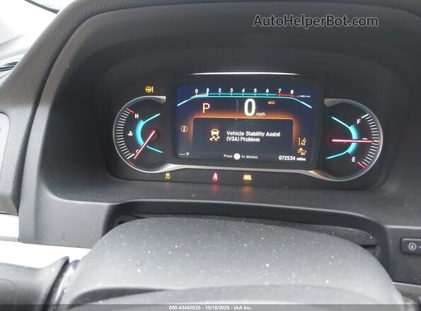 5FNYF6H58LB012004 2020 HONDA PILOT Синий Вид задних сидений