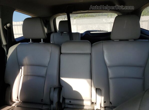 5FNYF6H58LB045293 2020 HONDA PILOT Silver უკანა სავარძლების ხედი
