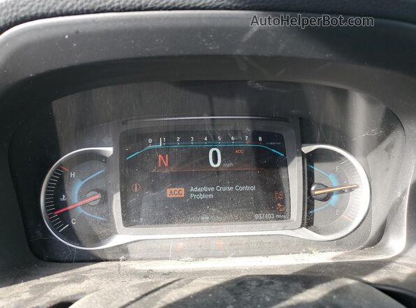 5FNYF6H59LB006258 2020 HONDA PILOT Burgundy Вид щитка приладів