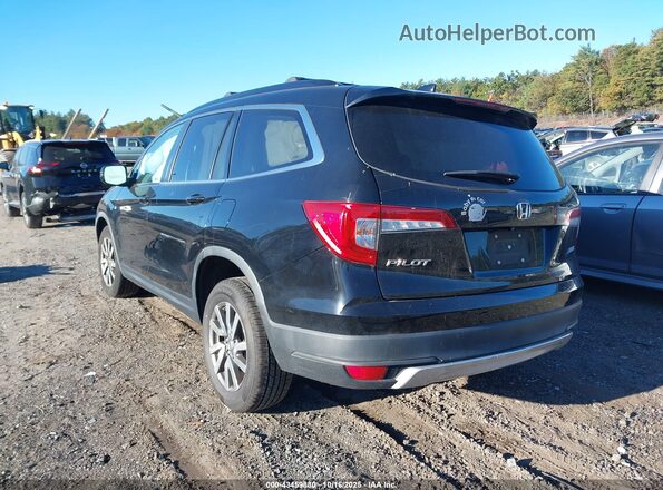 5FNYF6H5XLB045649 2020 HONDA PILOT Black Rear left