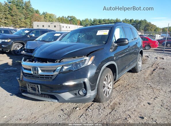 5FNYF6H5XLB045649 2020 HONDA PILOT Black Front left