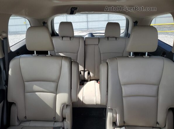 5FNYF6H63MB010672 2021 HONDA PILOT Белый Вид задних сидений