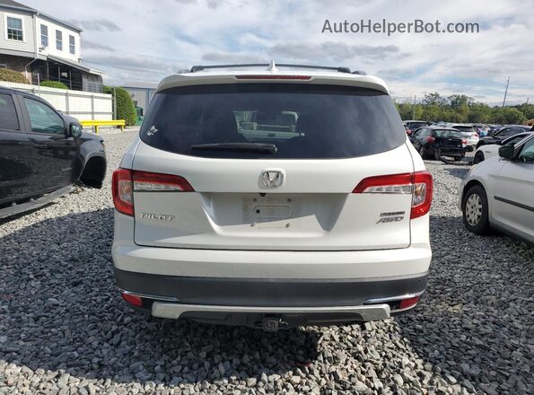 5FNYF6H63MB010672 2021 HONDA PILOT Белый Вид сзади