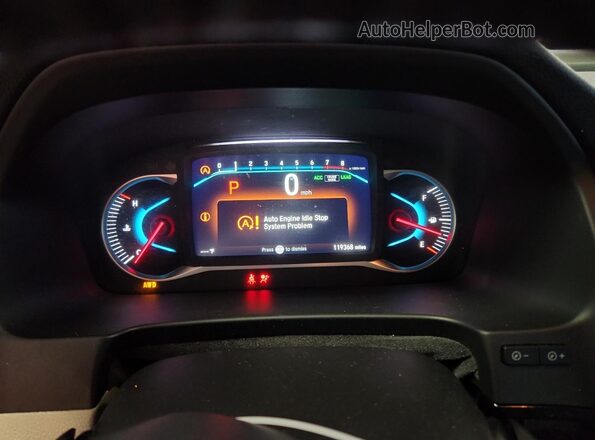 5FNYF6H68LB036232 2020 HONDA PILOT Brown Widok zestawu wskaźników