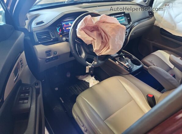 5FNYF6H68LB036232 2020 HONDA PILOT Brown Widok deski rozdzielczej