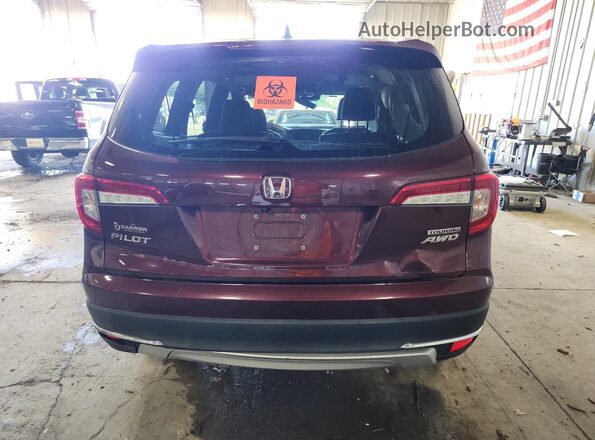 5FNYF6H68LB036232 2020 HONDA PILOT Brown Widok z tyłu