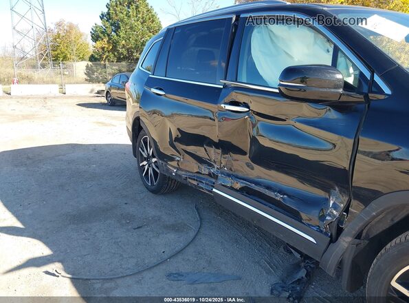5FNYF6H6XLB010442 2020 HONDA PILOT Black Widok z przodu