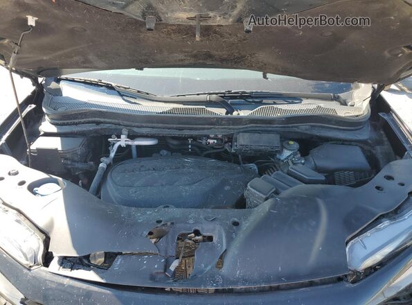 5FNYF6H76LB060070 2020 HONDA PILOT Black Widok komory silnika