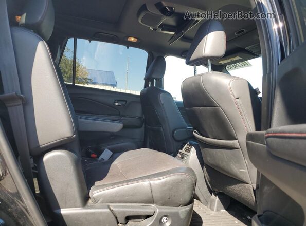 5FNYF6H76LB060070 2020 HONDA PILOT Black Widok wnętrza z tyłu