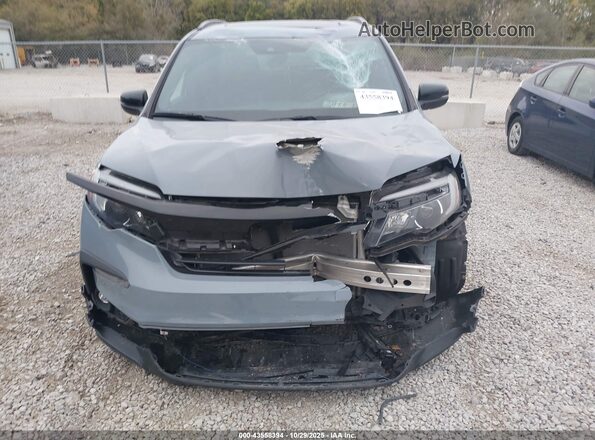 5FNYF6H88NB058560 2022 HONDA PILOT Gray Դիմացի տեսք