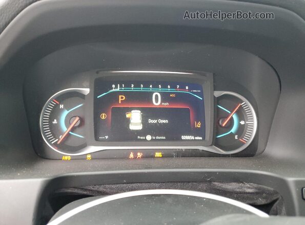 5FNYF6H92LB010073 2020 HONDA PILOT Серебряный Вид щитка приборов
