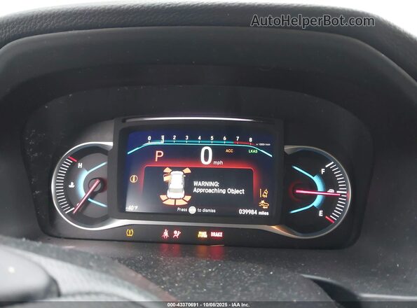 5FNYF6H93NB001336 2022 HONDA PILOT Серый Вид задних сидений