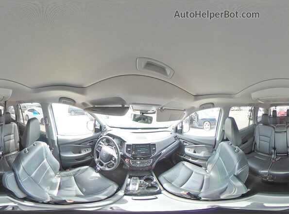 5FNYF6H94LB053636 2020 HONDA PILOT White Vista interior de 360 grados