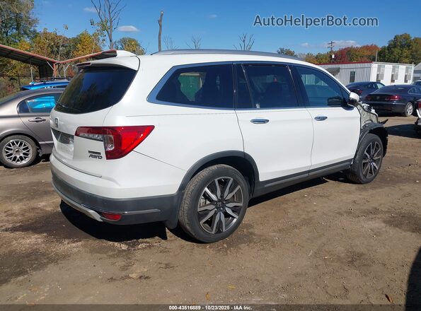 5FNYF6H99MB078954 2021 HONDA PILOT White Trasero derecho