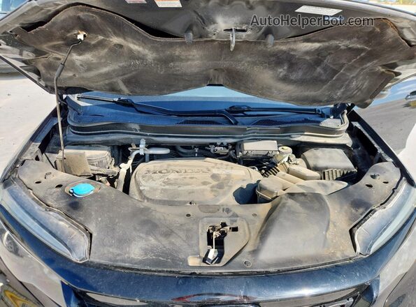 5FNYF7H21KB007902 2019 HONDA PASSPORT Black Вид підкапотного простору