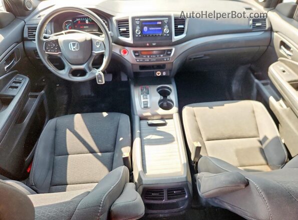 5FNYF7H21KB007902 2019 HONDA PASSPORT Black Вид панелі приладів
