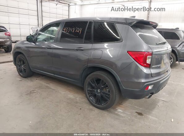 5FNYF7H26MB012029 2021 HONDA PASSPORT Серый Задняя левая четверть