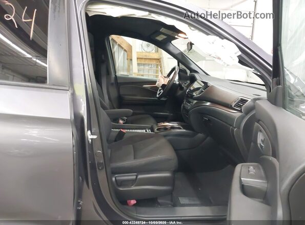 5FNYF7H26MB012029 2021 HONDA PASSPORT Серый Вид салона спереди